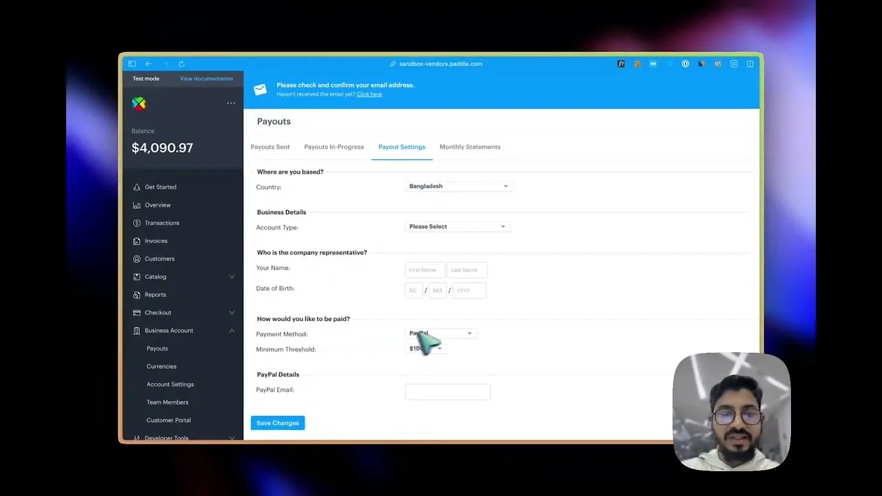 Paddle to PayPal - How to Transfer Money