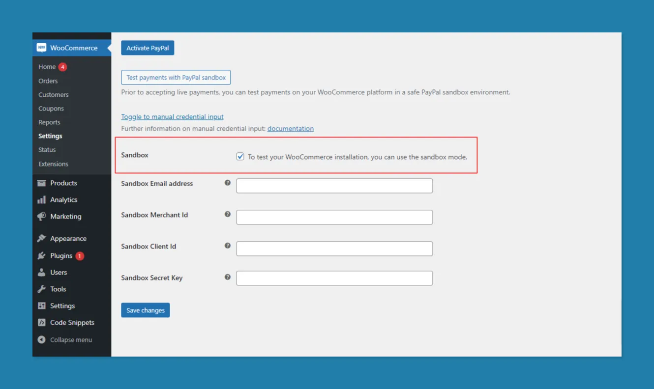 PayPal Sandbox
