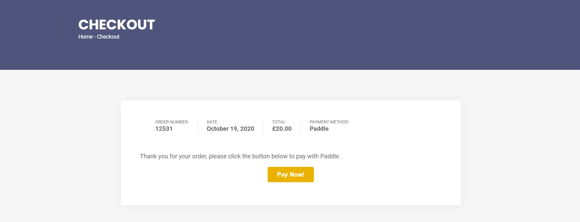 Pay Now button