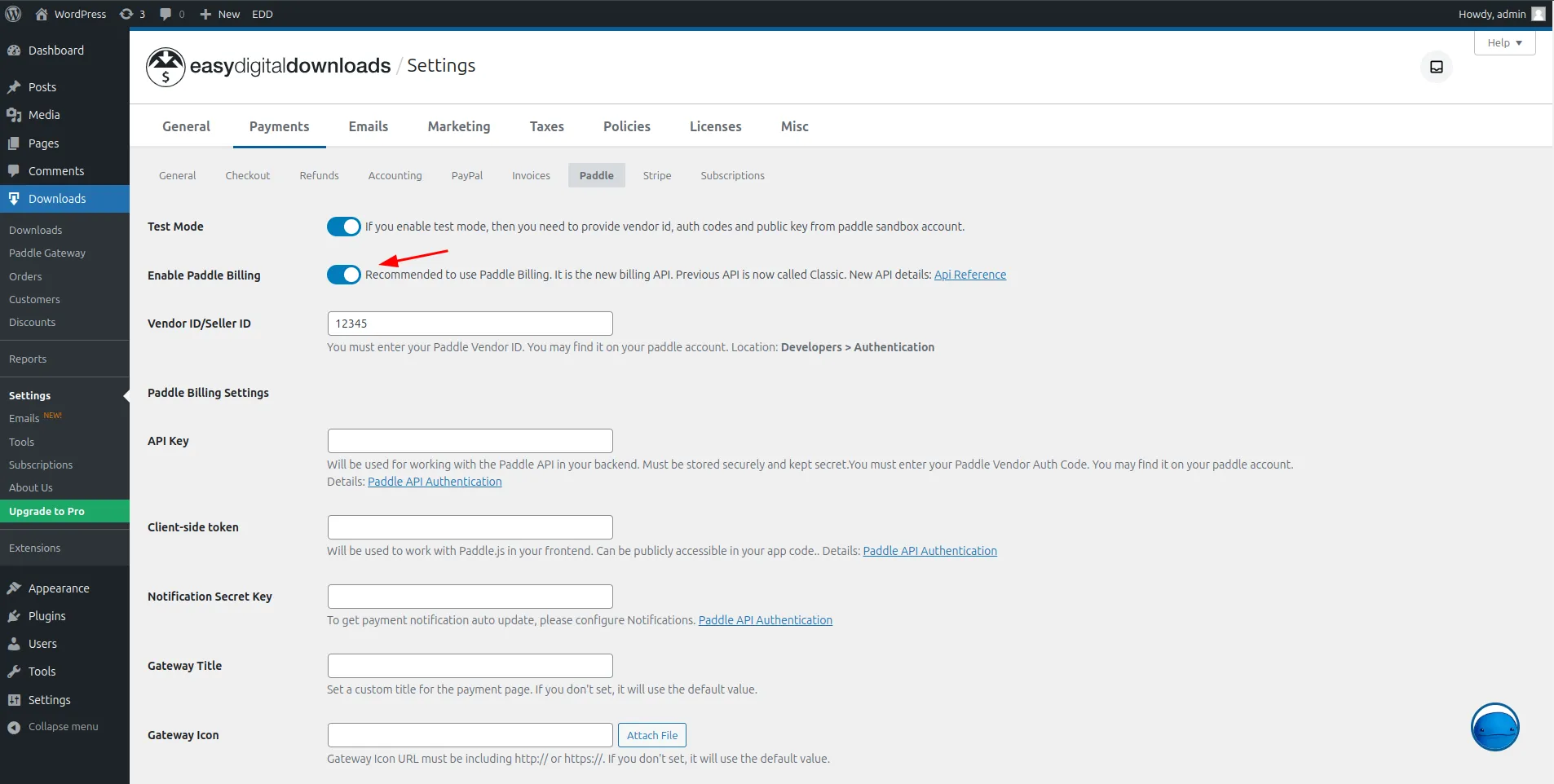 Introducing Paddle Billing Support for Easy Digital Downloads 2