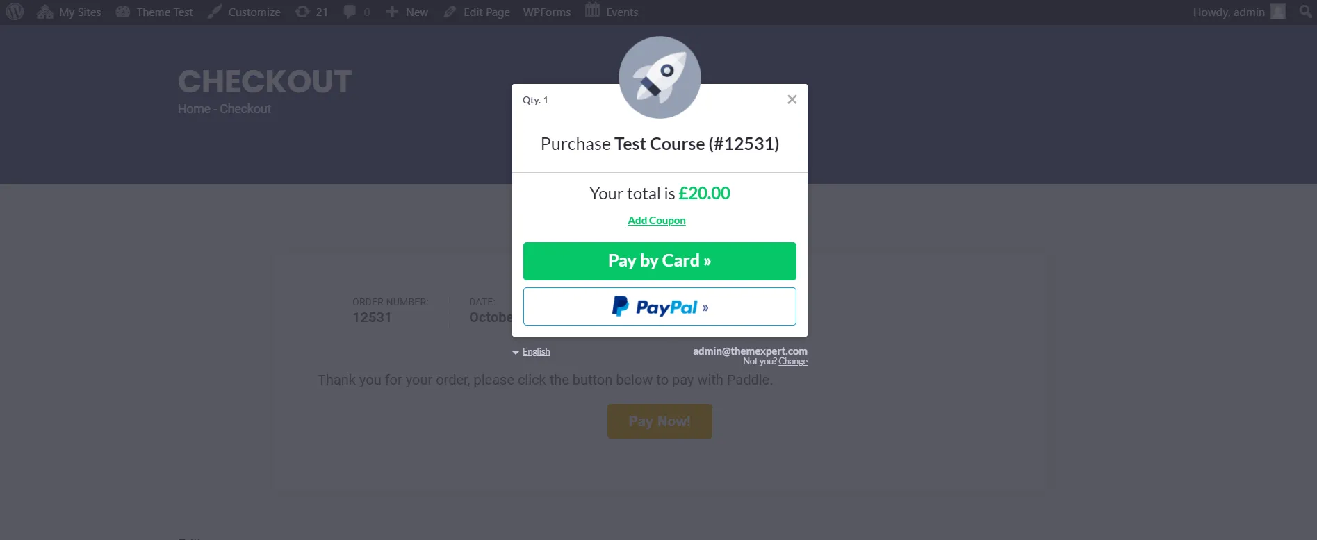 payment option