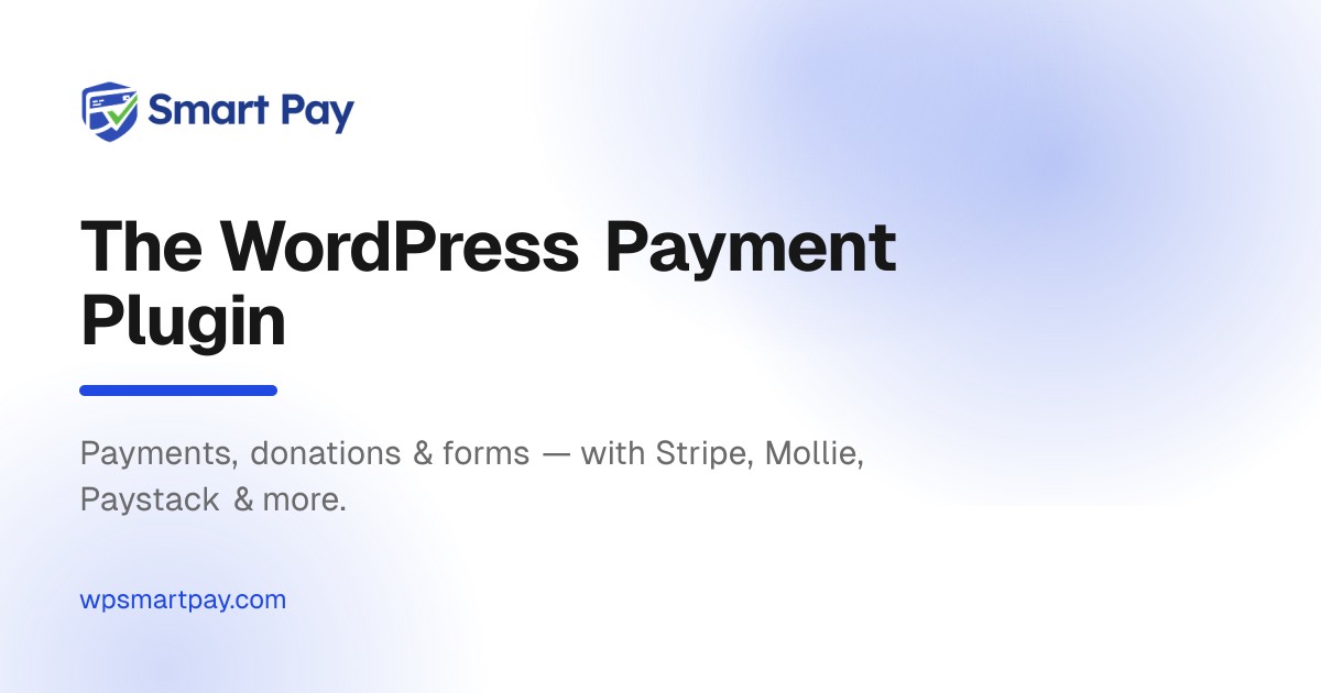 WP Smart Pay - WordPress Payment & Donation Plugin