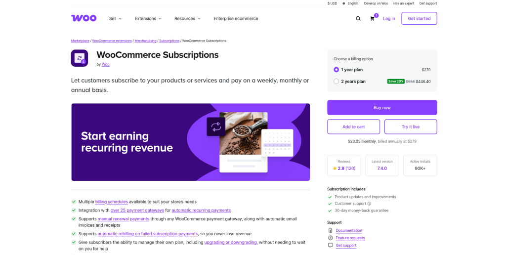 13 Best WooCommerce Recurring Payment Plugins for 2025 4